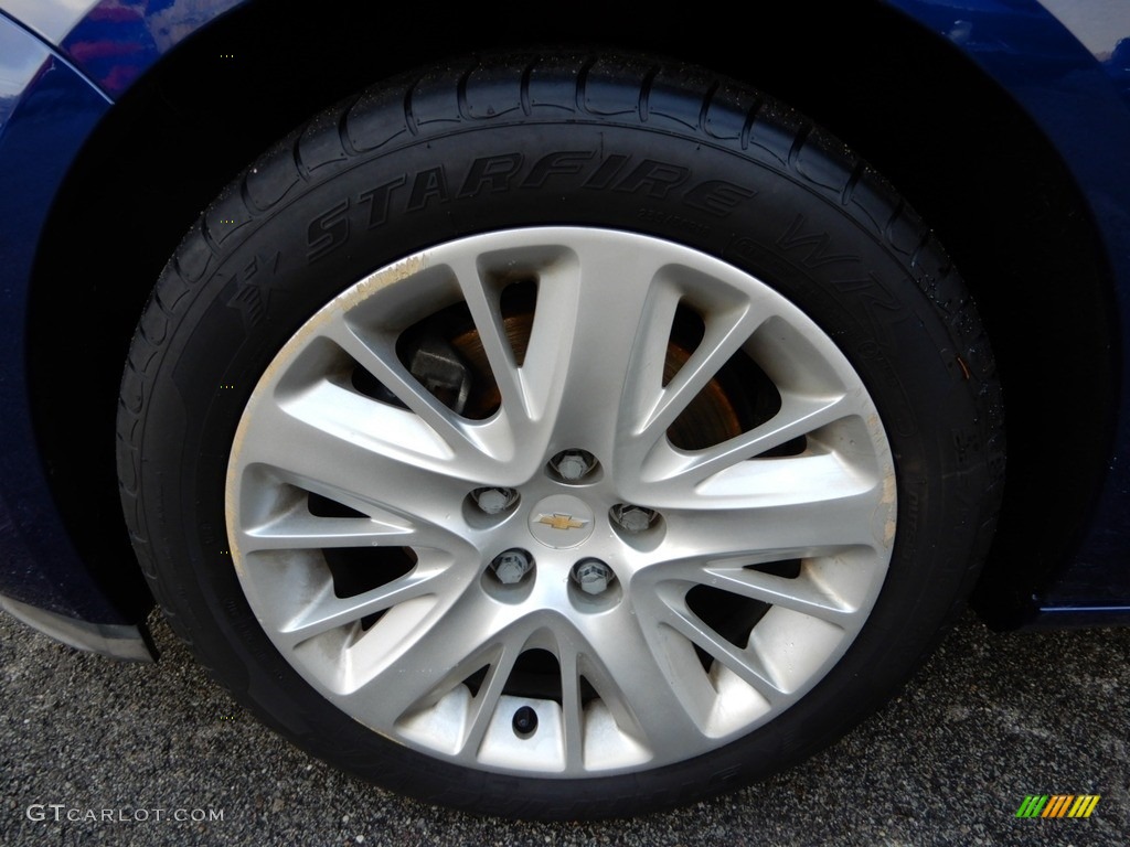 2014 Impala LS - Blue Topaz Metallic / Jet Black/Dark Titanium photo #9