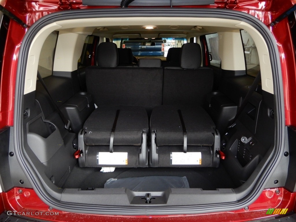 2019 Flex SEL AWD - Ruby Red / Charcoal Black photo #3