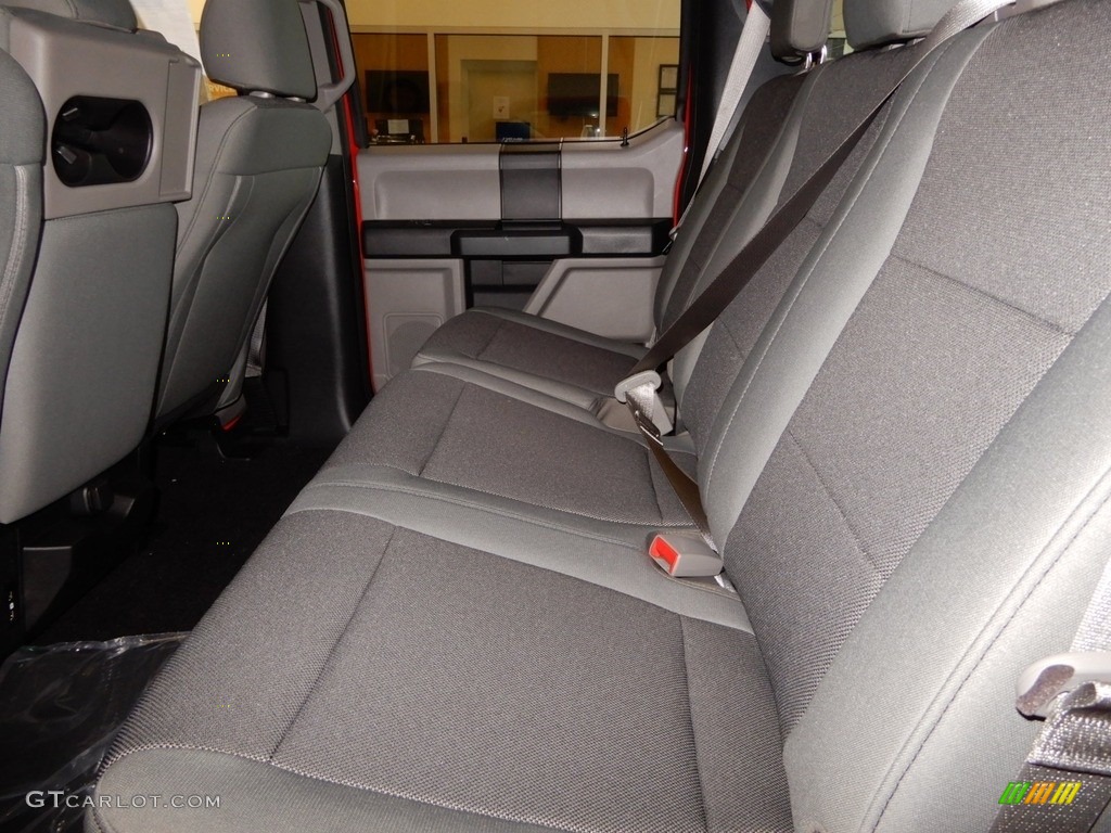 2018 F150 XL SuperCrew 4x4 - Race Red / Earth Gray photo #7