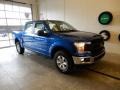 2018 Lightning Blue Ford F150 XL SuperCrew 4x4  photo #1