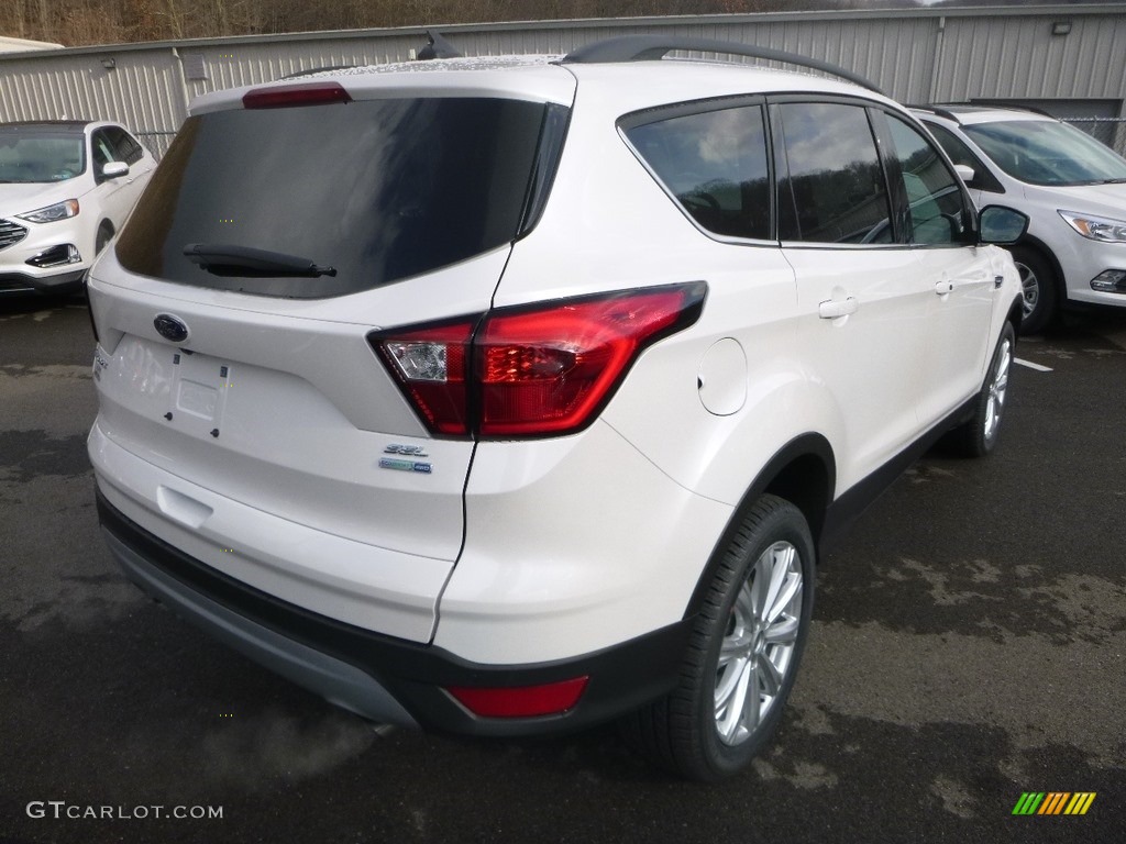 2019 Escape SEL 4WD - White Platinum / Chromite Gray/Charcoal Black photo #2