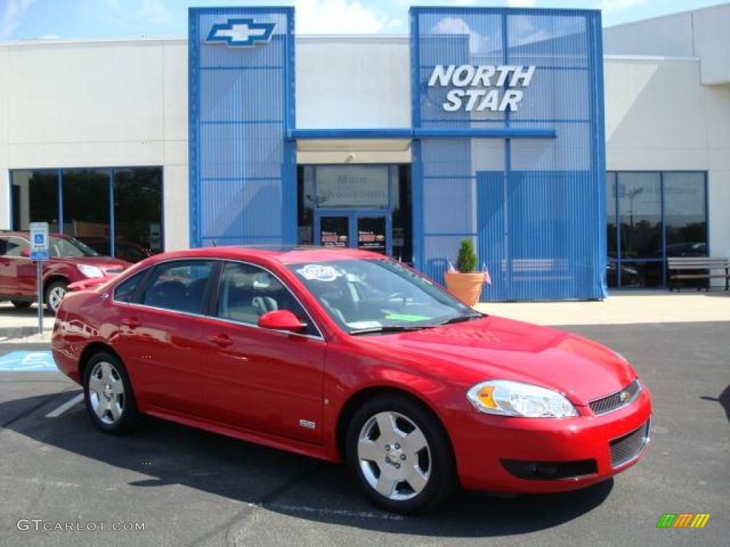 2009 Impala SS - Victory Red / Ebony photo #1