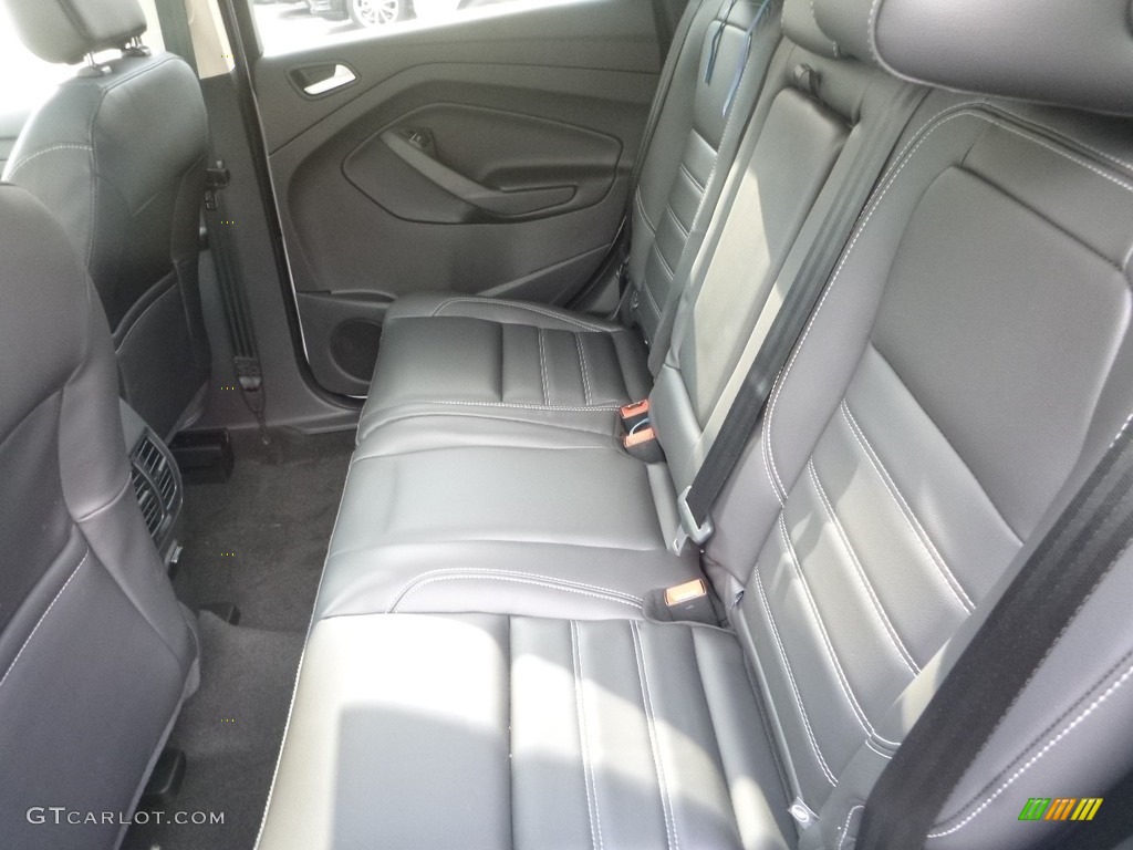 Chromite Gray/Charcoal Black Interior 2019 Ford Escape SEL 4WD Photo #130988249