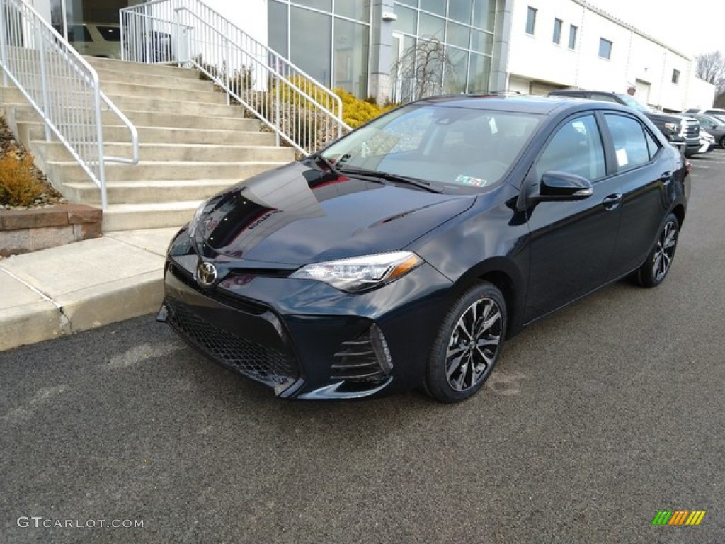 2019 Corolla XSE - Galactic Aqua Mica / Black photo #1