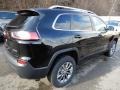 2019 Diamond Black Crystal Pearl Jeep Cherokee Latitude Plus 4x4  photo #6