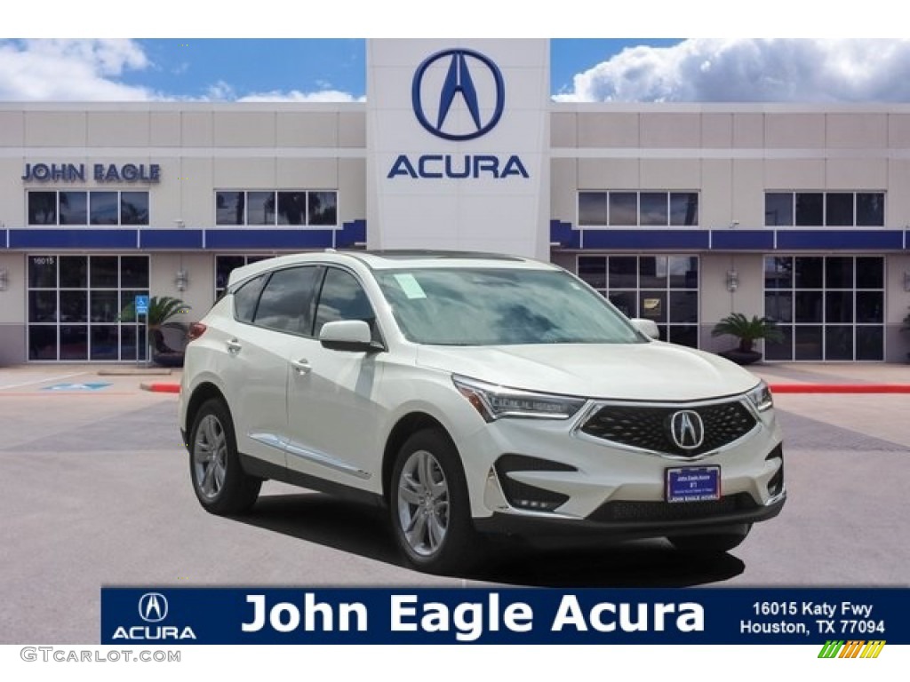 White Diamond Pearl Acura RDX