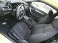 Black 2019 Honda Civic EX Coupe Interior Color