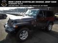 2019 Granite Crystal Metallic Jeep Wrangler Sport 4x4  photo #1