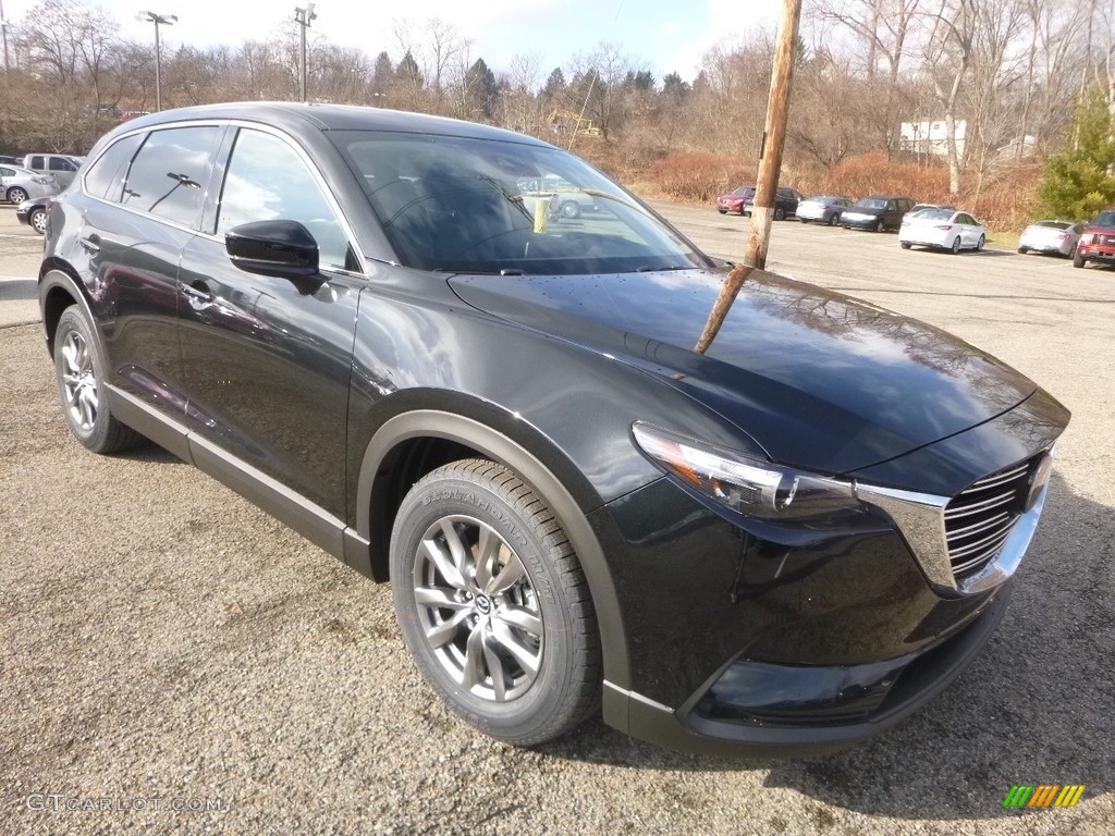 Jet Black Mica 2019 Mazda CX-9 Touring AWD Exterior Photo #130991189