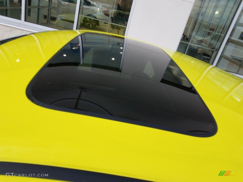 2019 Civic EX Coupe - Tonic Yellow Pearl / Black photo #23