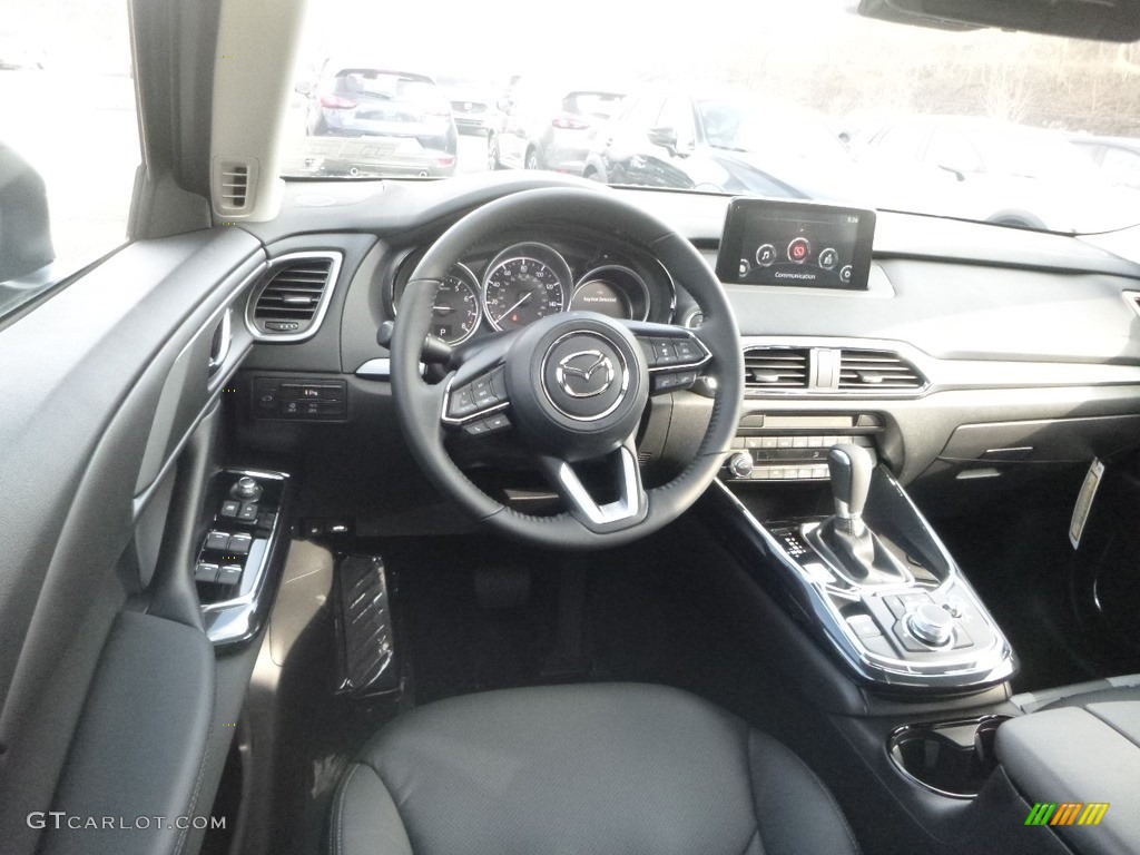 Black Interior 2019 Mazda CX-9 Touring AWD Photo #130991396