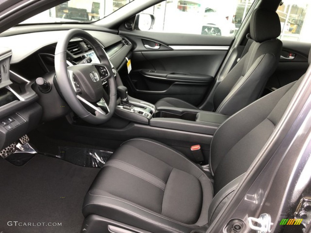 2019 Honda Civic Sport Sedan Front Seat Photo #130993076
