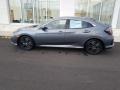 2019 Polished Metal Metallic Honda Civic EX Hatchback  photo #1