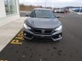 2019 Polished Metal Metallic Honda Civic EX Hatchback  photo #3