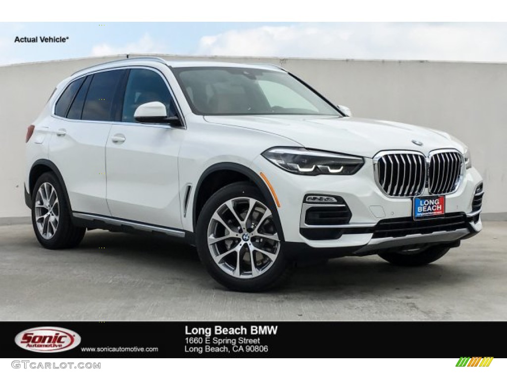 2019 X5 xDrive40i - Alpine White / Cognac photo #1