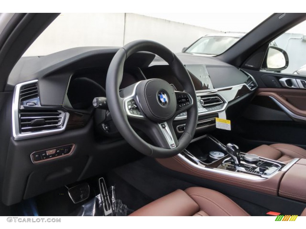 2019 BMW X5 xDrive40i Coffee Dashboard Photo #130993859