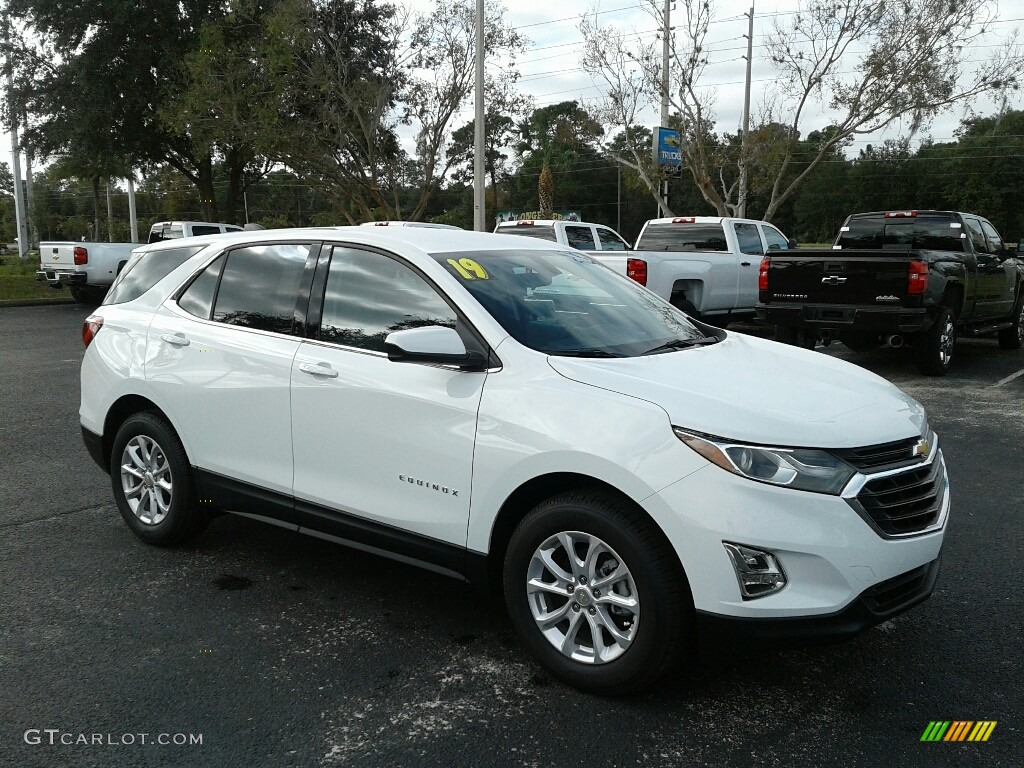 2019 Equinox LT - Summit White / Medium Ash Gray photo #7