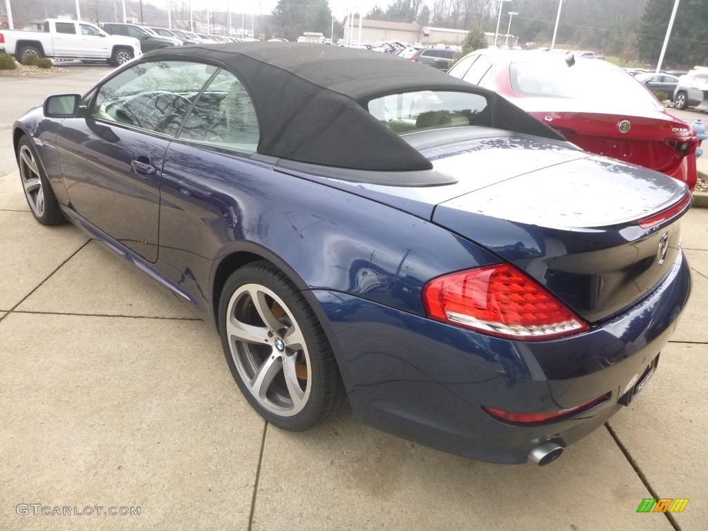 2008 6 Series 650i Convertible - Deep Sea Blue Metallic / Cream Beige photo #11