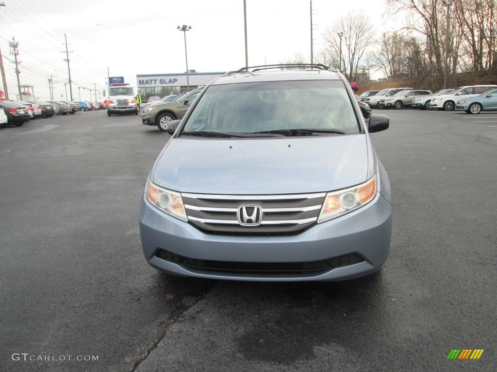 2011 Odyssey EX-L - Celestial Blue Metallic / Gray photo #3