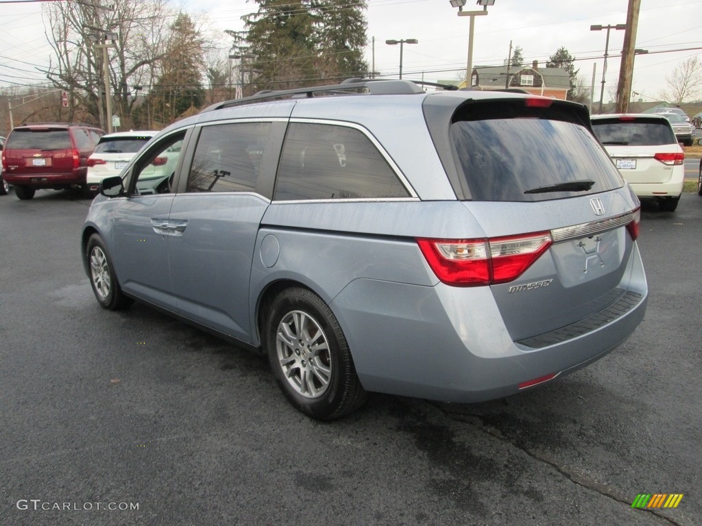 2011 Odyssey EX-L - Celestial Blue Metallic / Gray photo #8