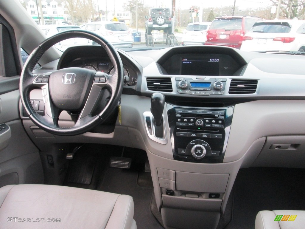 2011 Odyssey EX-L - Celestial Blue Metallic / Gray photo #10