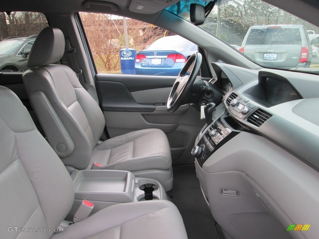 2011 Odyssey EX-L - Celestial Blue Metallic / Gray photo #17