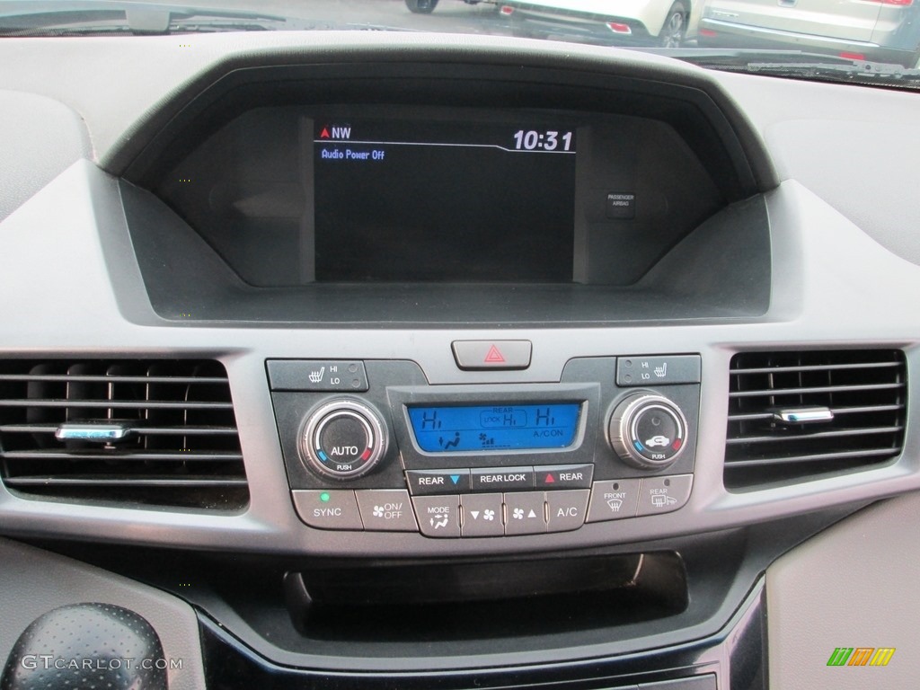 2011 Odyssey EX-L - Celestial Blue Metallic / Gray photo #28