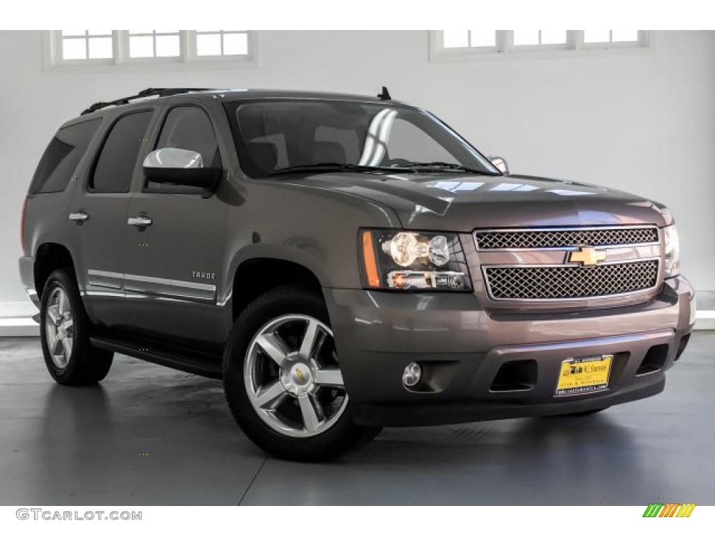 2013 Tahoe LTZ - Mocha Steel Metallic / Ebony photo #14