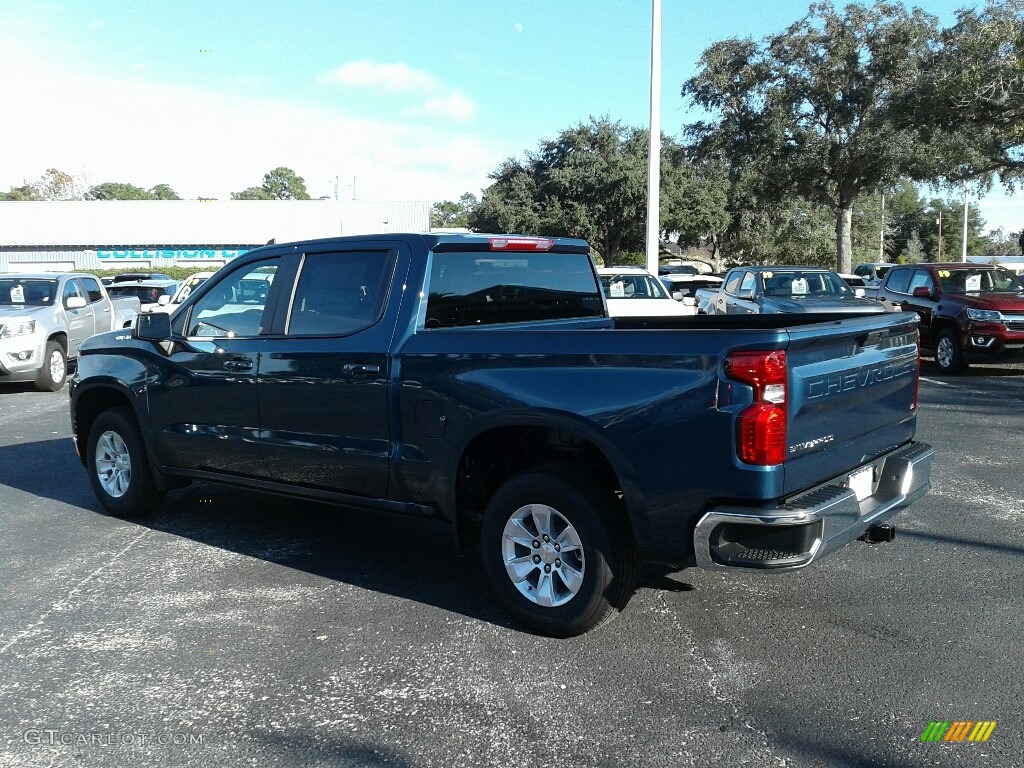 2019 Silverado 1500 LT Crew Cab - Northsky Blue Metallic / Jet Black photo #3