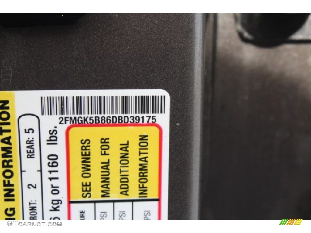 2013 Flex SE - Mineral Gray Metallic / Charcoal Black photo #28
