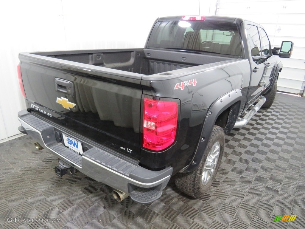 2017 Silverado 2500HD LT Crew Cab 4x4 - Black / Jet Black photo #14