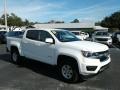 2019 Summit White Chevrolet Colorado WT Crew Cab  photo #7