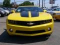 2010 Rally Yellow Chevrolet Camaro LT/RS Coupe  photo #2