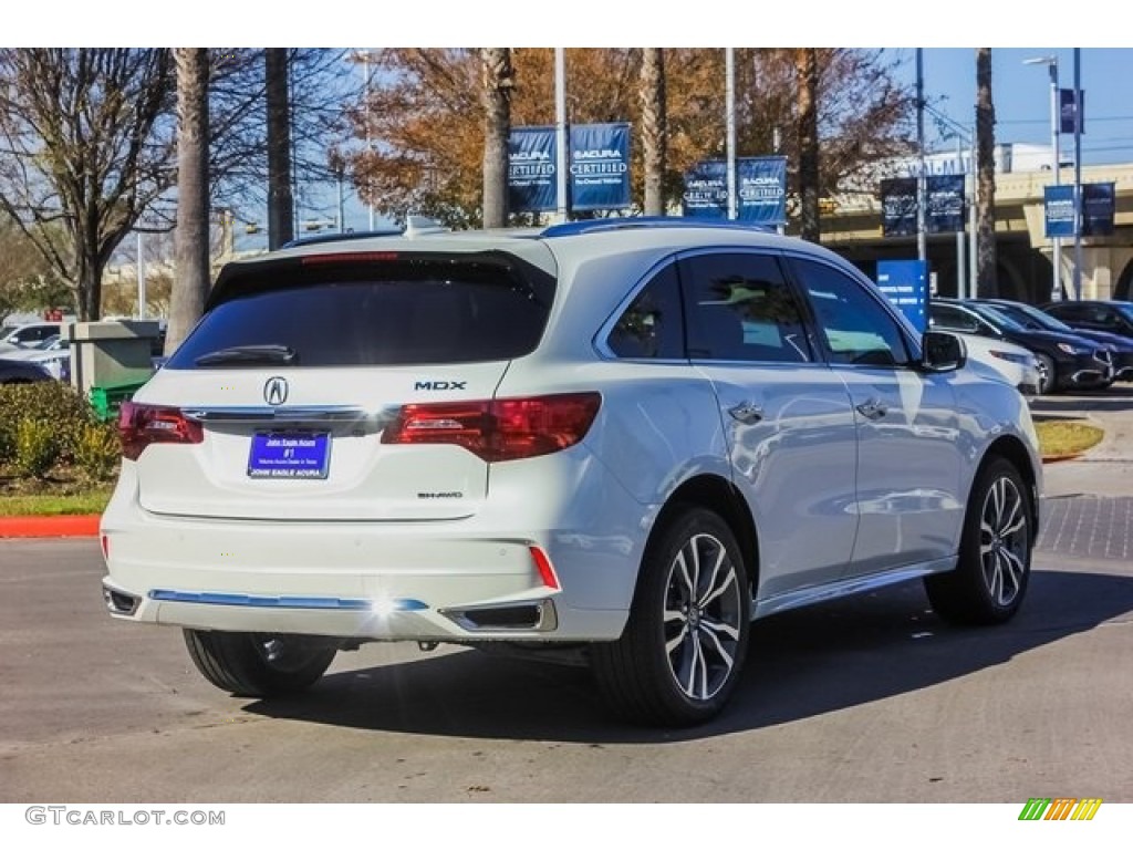 2019 MDX Advance SH-AWD - White Diamond Pearl / Espresso photo #7