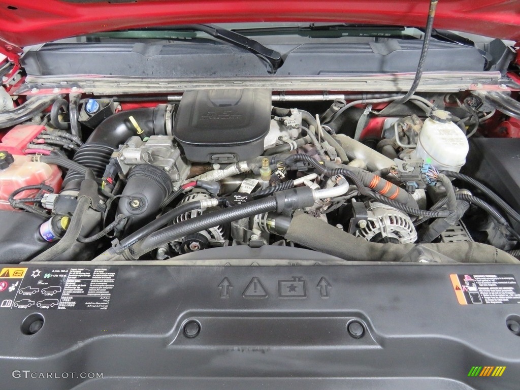 2014 Silverado 2500HD LTZ Crew Cab 4x4 - Victory Red / Ebony photo #7