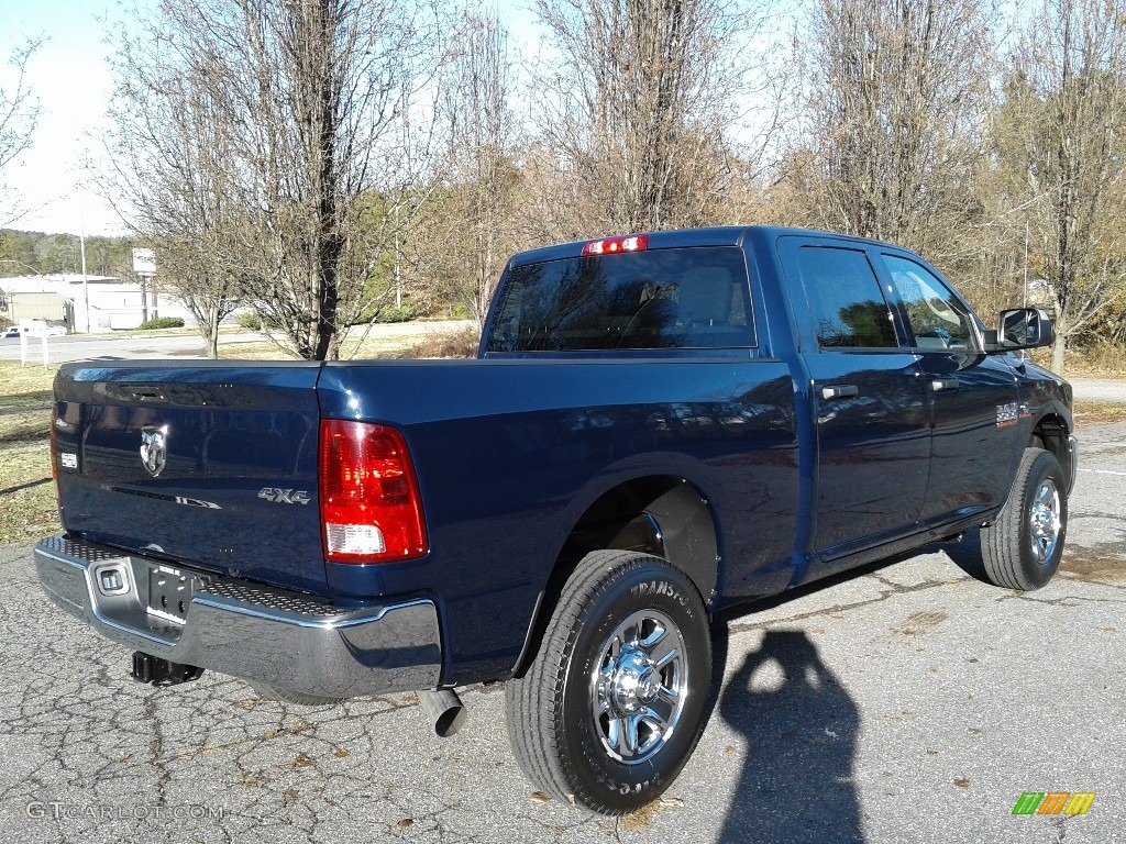 2018 2500 Tradesman Crew Cab 4x4 - True Blue Pearl / Black/Diesel Gray photo #6