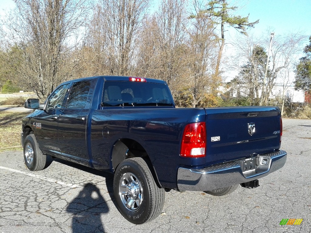 2018 2500 Tradesman Crew Cab 4x4 - True Blue Pearl / Black/Diesel Gray photo #8