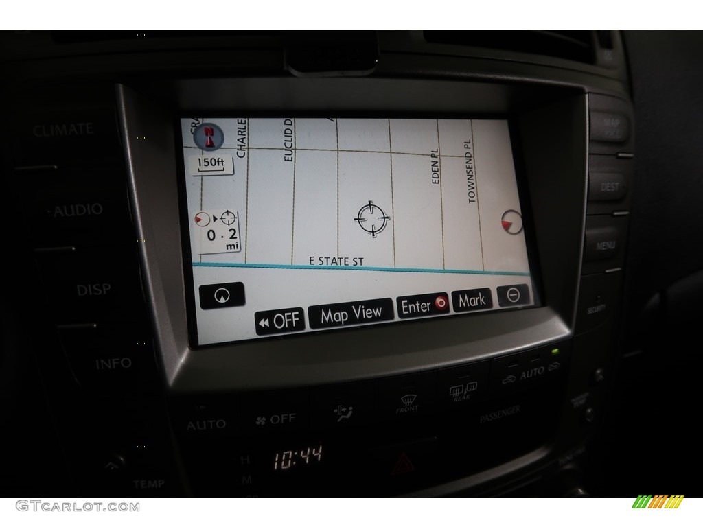 2008 IS 350 - Starfire White Pearl / Black photo #5