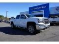 Summit White - Sierra 1500 SLT Crew Cab 4WD Photo No. 1