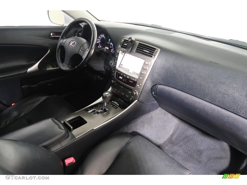 2008 IS 350 - Starfire White Pearl / Black photo #18