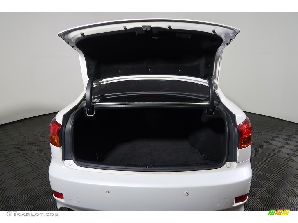 2008 IS 350 - Starfire White Pearl / Black photo #35