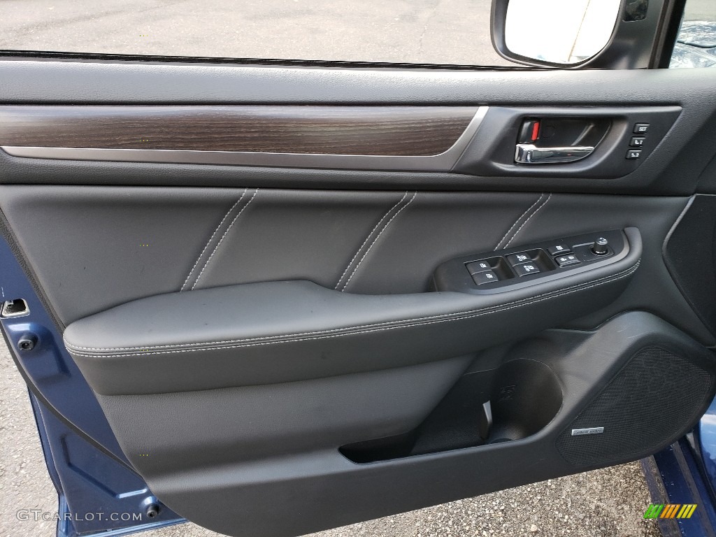 2019 Subaru Legacy 3.6R Limited Slate Black Door Panel Photo #131003858