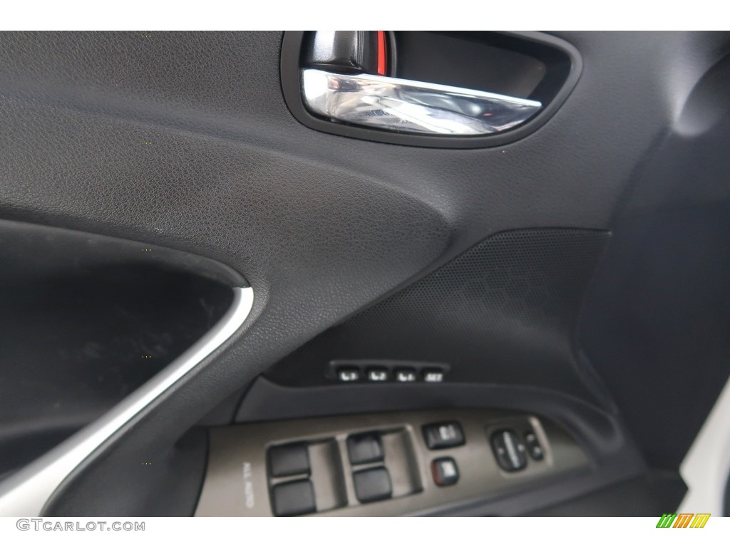 2008 IS 350 - Starfire White Pearl / Black photo #50