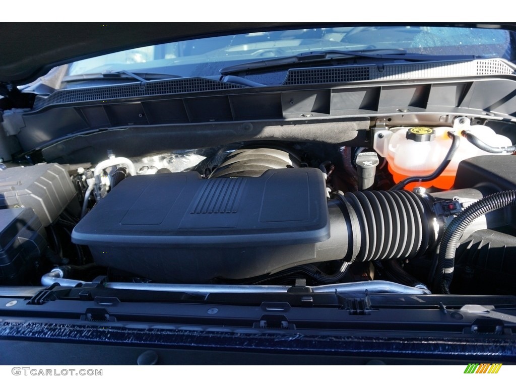 2019 Silverado 1500 LT Double Cab - Northsky Blue Metallic / Jet Black photo #10