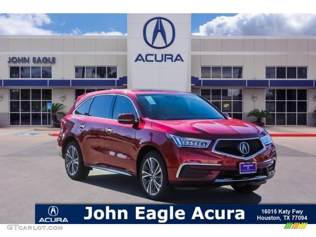 Performance Red Pearl Acura MDX