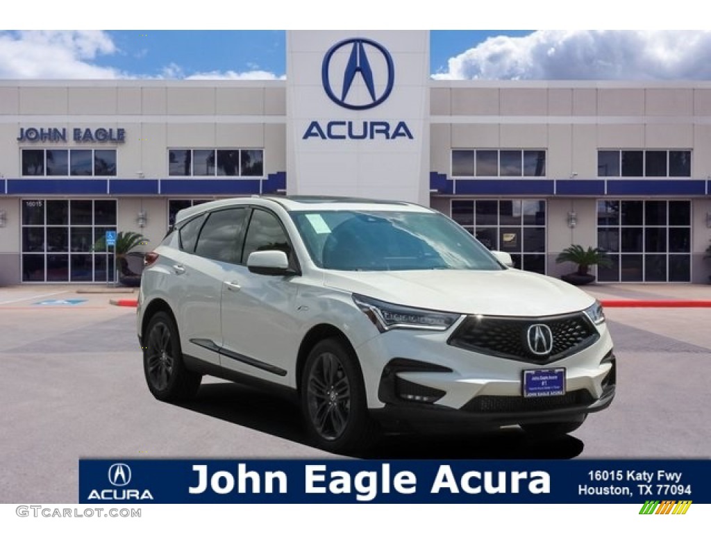 White Diamond Pearl Acura RDX