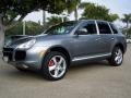 Titanium Metallic - Cayenne Turbo Photo No. 1