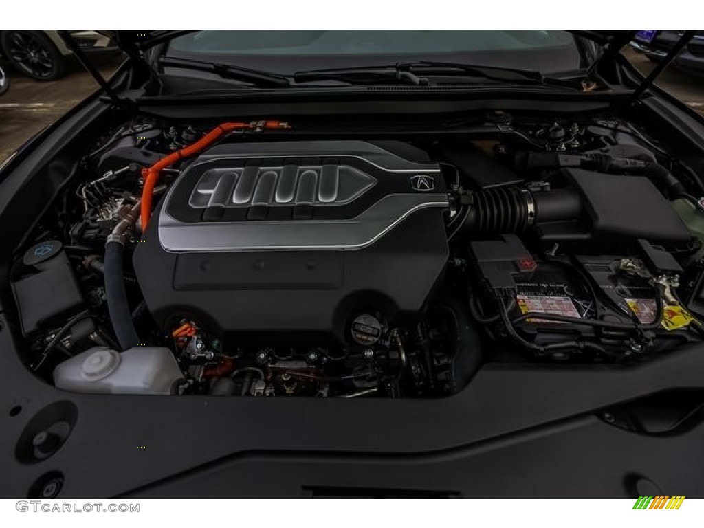 2019 Acura RLX Sport Hybrid SH-AWD 3.5 Liter SOHC 24-Valve i-VTEC V6 Gasoline/Electric Hybrid Engine Photo #131007569