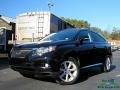 Obsidian Black 2011 Lexus RX 350