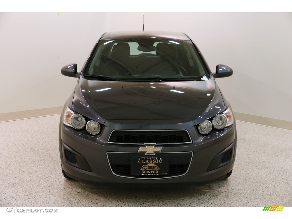 2013 Sonic LT Hatch - Cyber Gray Metallic / Jet Black/Dark Titanium photo #2